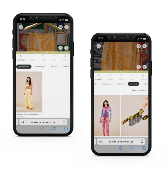 Reprodução live | Lojix - Primeira loja 100% interativa e digital da Farm | Cliente Grupo SOMA