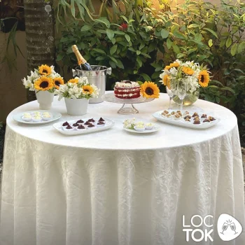 Eventos produzidos com os móveis e utensílios da LocTok | Reprodução: Instagram