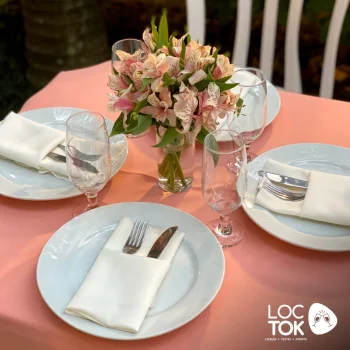 Eventos produzidos com os móveis e utensílios da LocTok | Reprodução: Instagram